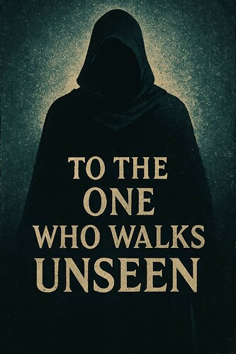 To the one who walks unseen